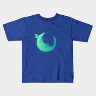 Lunch Spiral: Aardvark Kids T-Shirt